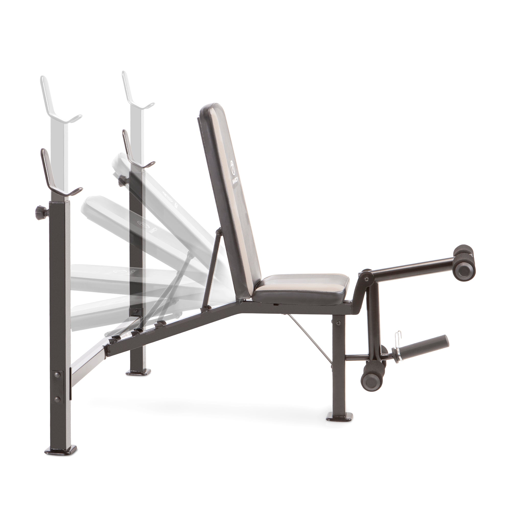 Marcy Olympic MWB 4491 Adjustable Weight Bench for Home Gym - Strength Training & Weightlifting Workout Equipment for Full Body Exercises | Perfect for Home Fitness, Bodybuilding & CrossFit Training