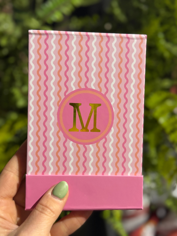 Initial Flip Notepad - Personalized Memo Pad for Notes, Lists & Reminders - Perfect for Office, School & Home Organization