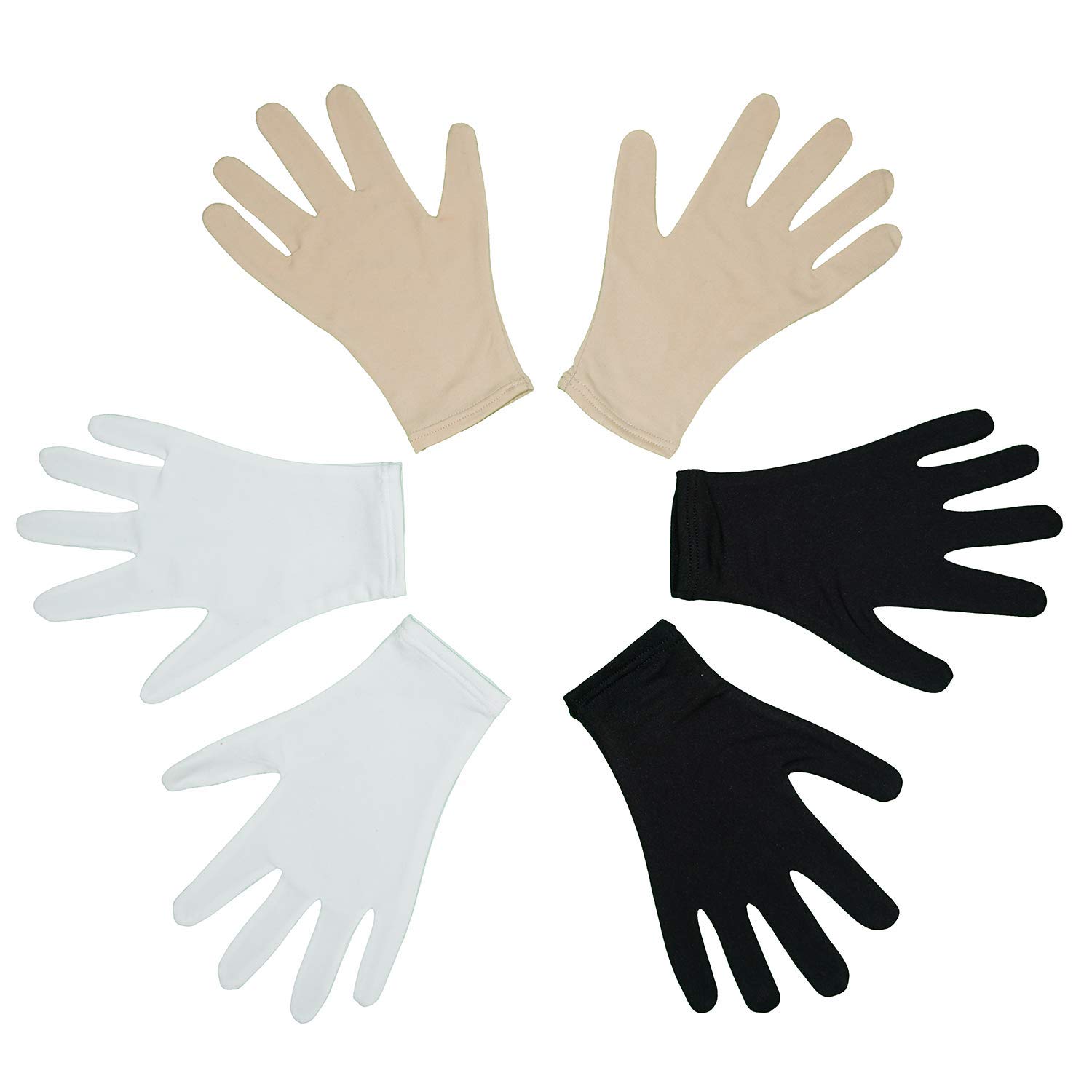 Figure Skating Competition Gloves & Dance Gloves (1 Pair) - Professional Performance Gloves for Ice Skating Shows & Testing - Perfect for Competitions, Performances, and Practice Sessions