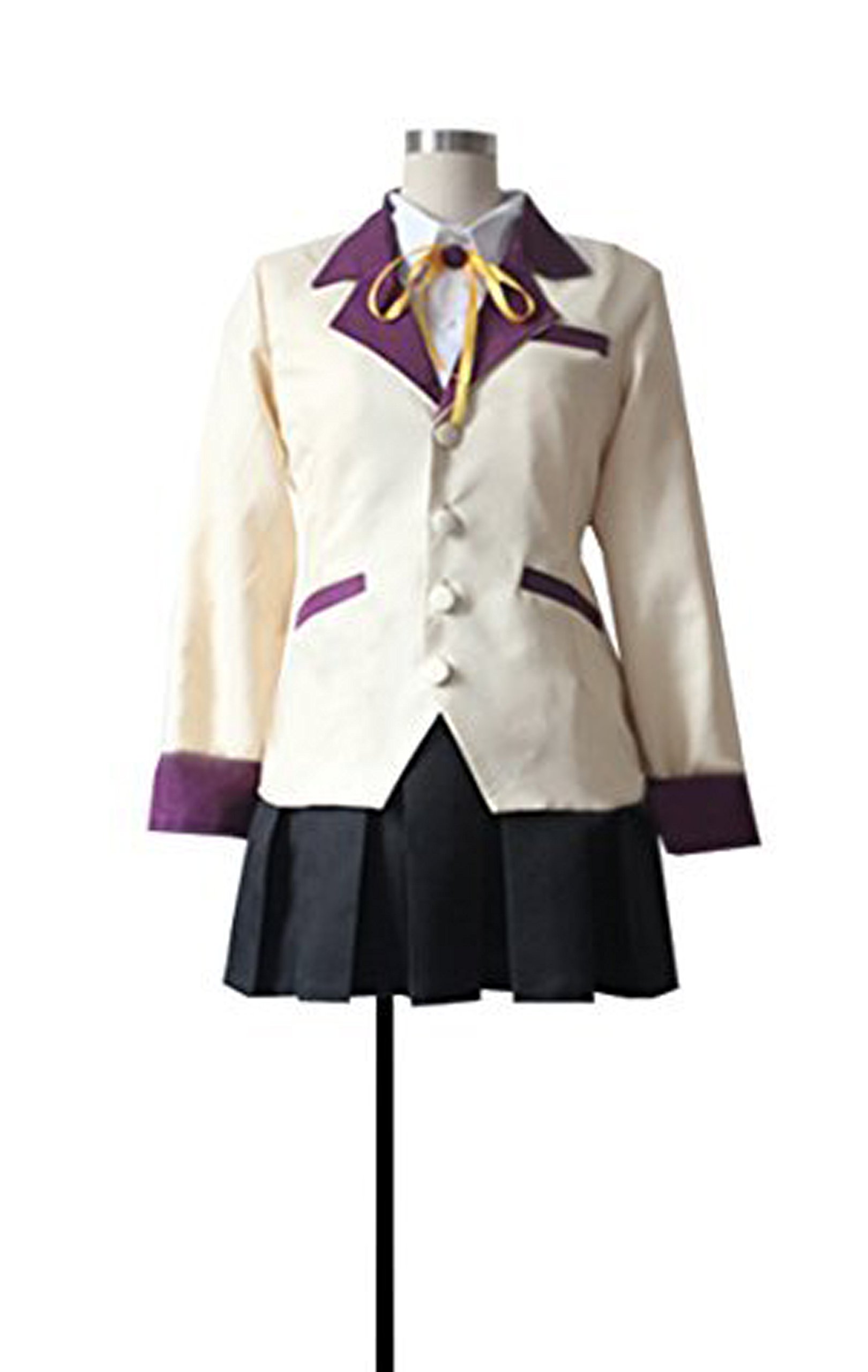 Dreamcosplay Anime Angel Beats! Tachibana Kanade School Uniform Cosplay Costume - Perfect for Halloween, Cosplay Events & Anime Conventions