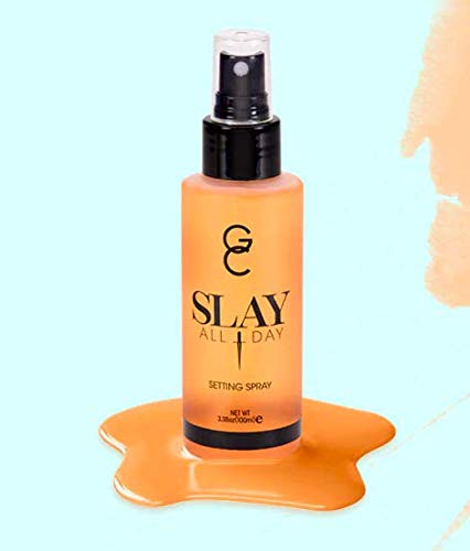 GC Make Up Setting Spray - Gerard Cosmetics Slay All Day DREAMSICLE Scented Oil Control Matte Finish Facial Mist | 3.38oz (100ml) | Cruelty Free, Vegan, Made in USA | Keep Makeup Fresh All Day | Perfect for Weddings, Photos & Hot Weather