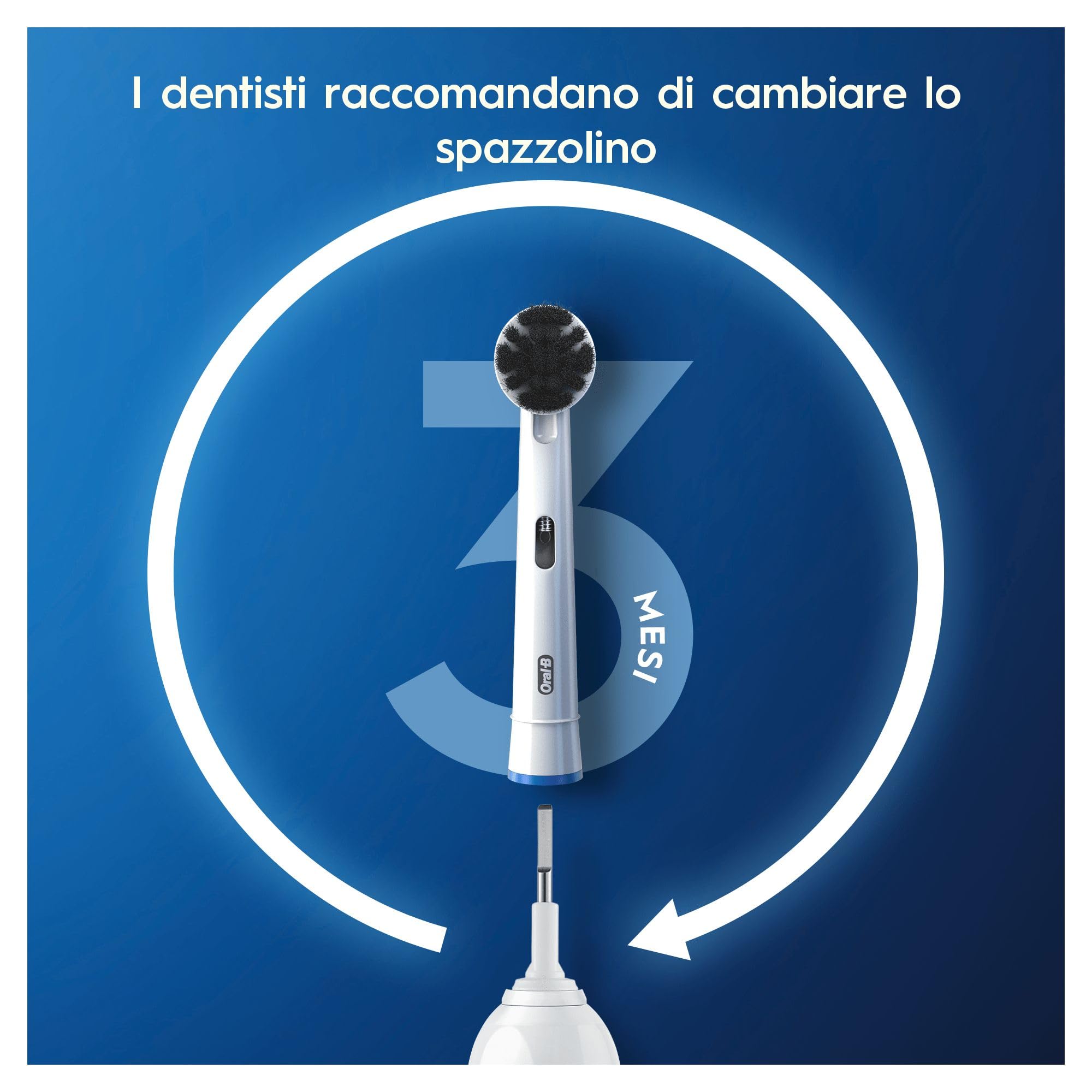 Oral-B Pure Clean Replacement Toothbrush Heads, 8 Pack - Gentle Bristles for Sensitive Teeth & Gums, Compatible with Oral-B Electric Toothbrushes - Perfect for Daily Oral Care & Travel Hygiene