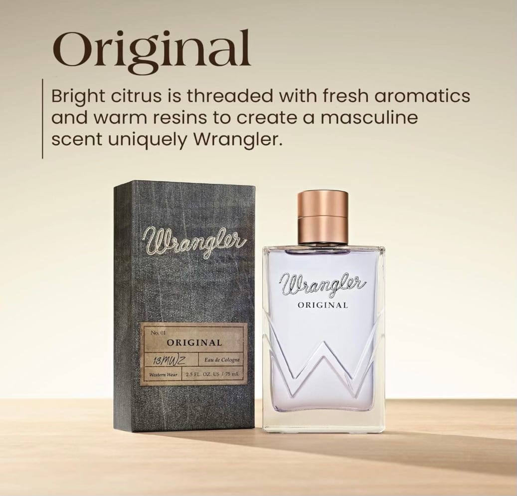 Original Wrangler Cologne for Men - Classic Fragrance for Everyday Wear & Special Occasions