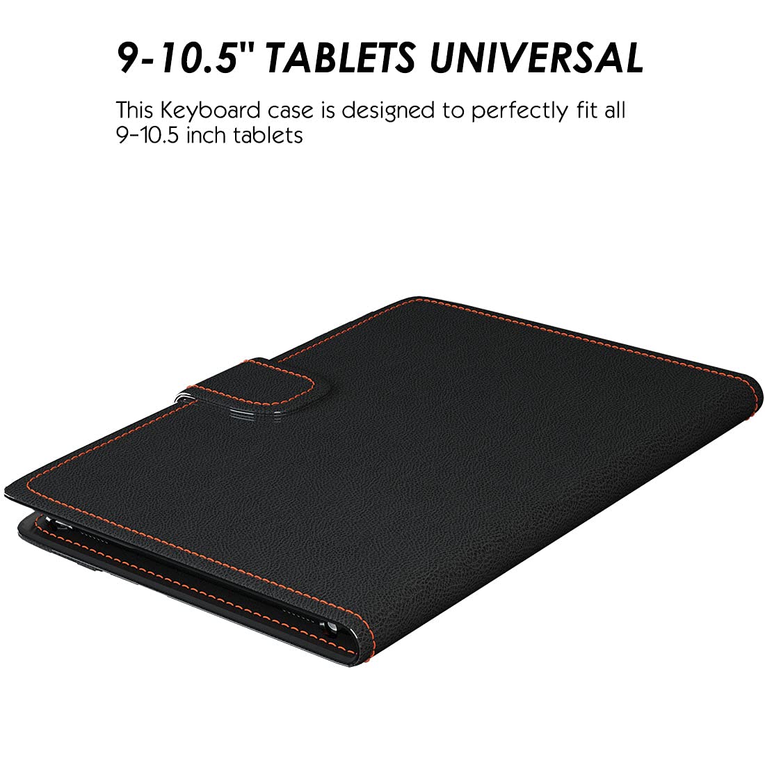 EOSO iPad Keyboard Case with Trackpad - Compatible with Apple iPad 10.2