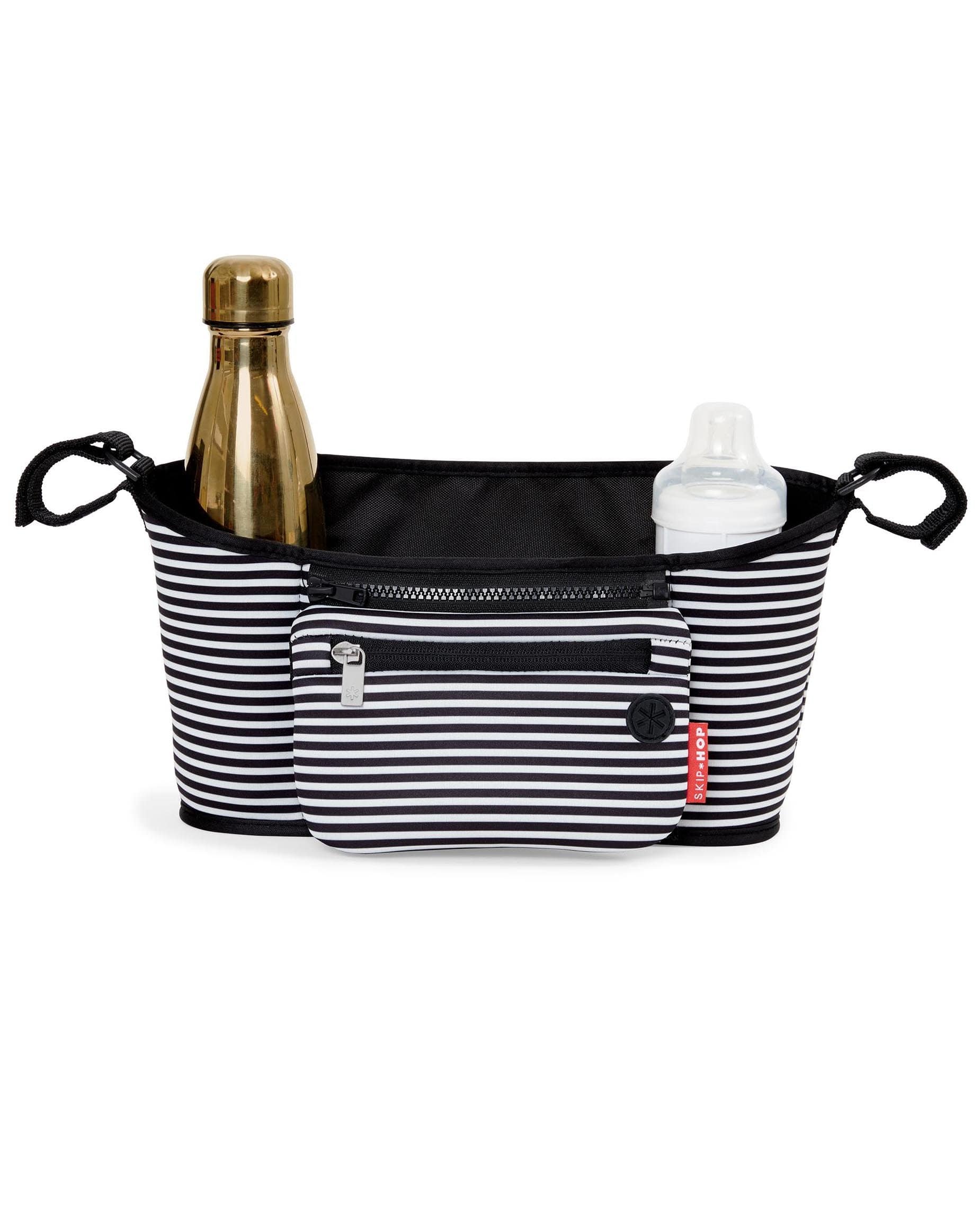 Skip Hop Grab & Go Stroller Organizer - Baby Stroller Accessories for Diapers, Bottles & Essentials - Perfect for Travel, Shopping & Daily Walks