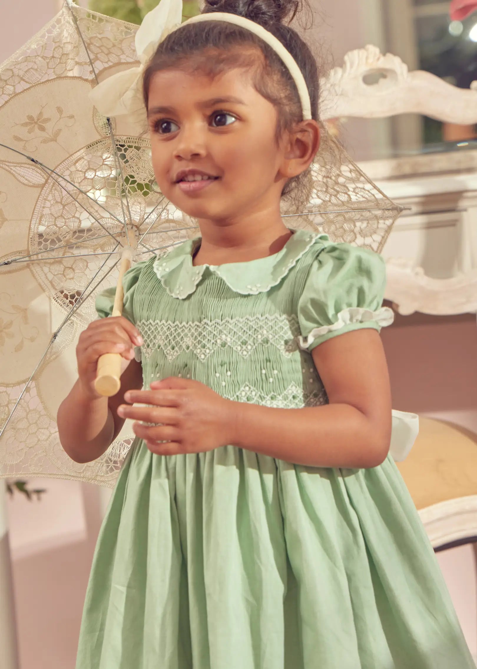 Adorable Mint Green Dress for Toddler Girls - Perfect for Birthday Parties, Photo Shoots & Special Occasions