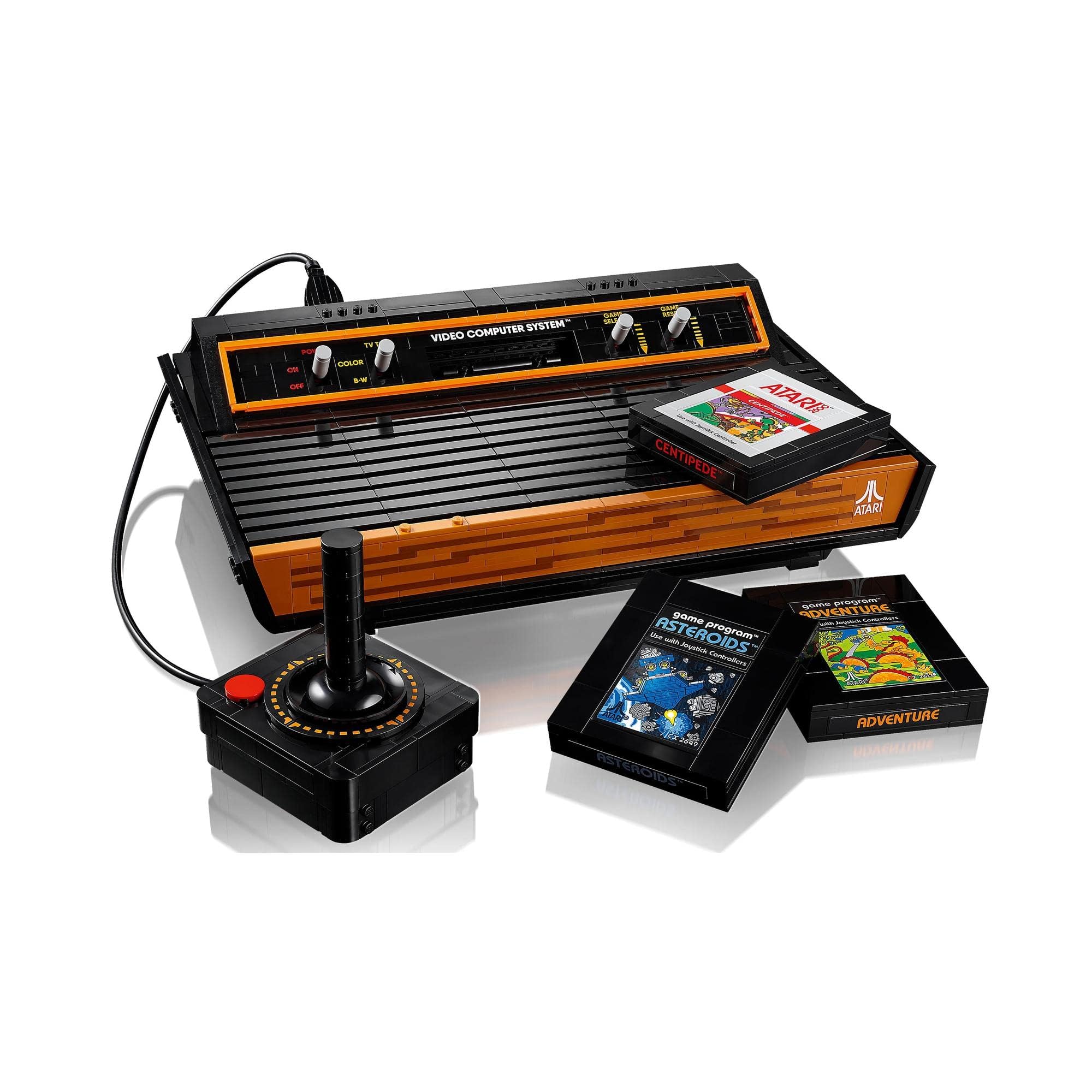 LEGO Icons 10306 Atari 2600 Building Set - Retro Video Game Console Model Kit for Adults | Collectible Display Piece for Gamers & Nostalgia Lovers