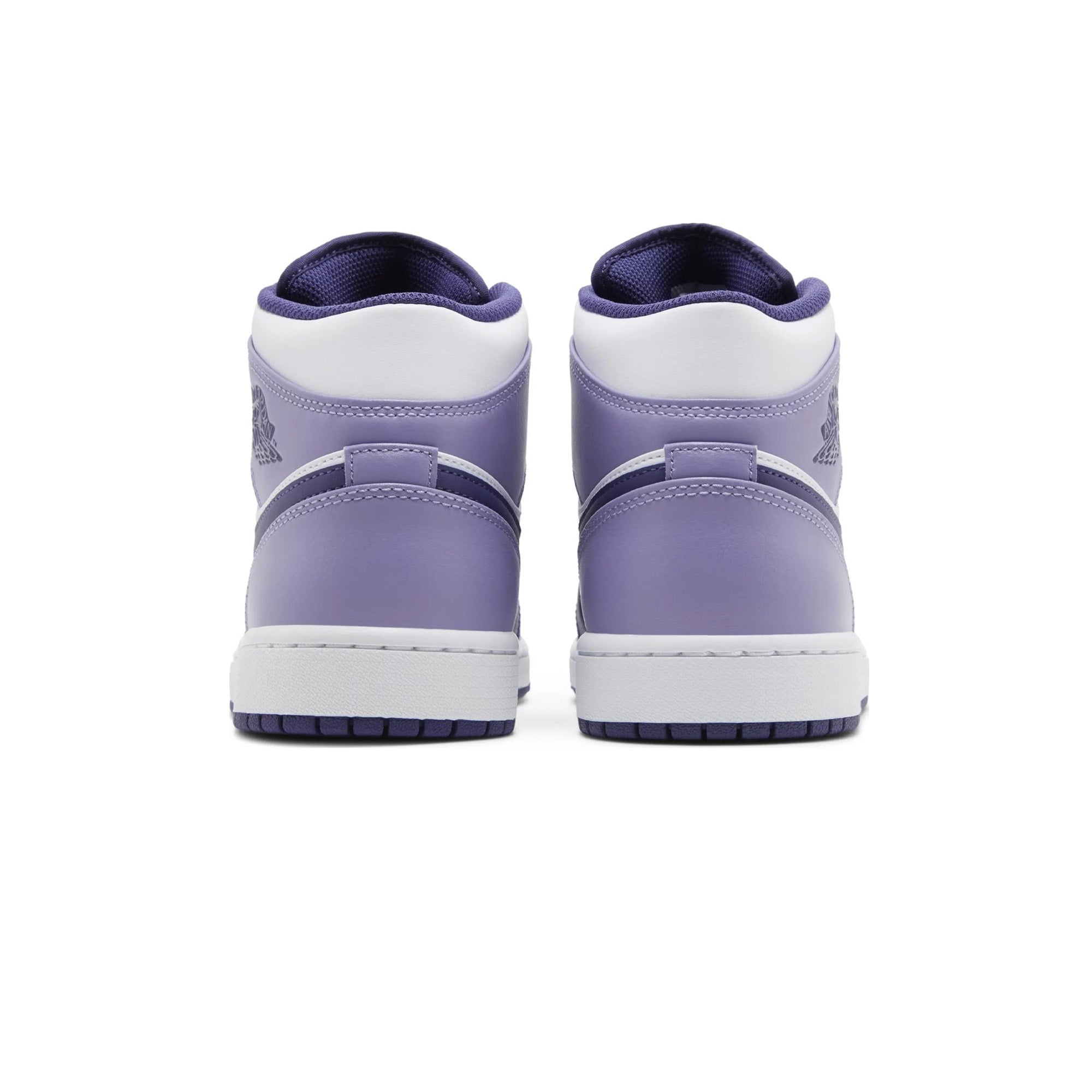 Air Jordan 1 Mid 'Blueberry' Basketball Shoes - Men's High-Top Sneakers for Casual Wear & Street Style | Perfect for Basketball, Gym, and Everyday Fashion