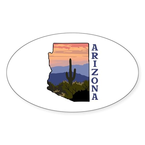 White - Arizona Sticker