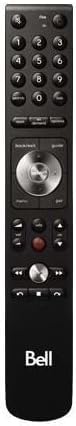 Bell Fibe Slim Infrared Remote Control - Universal Replacement for TV, Cable Box & More | Compatible with Most Devices | Perfect for Home Entertainment & Smart TV Setup