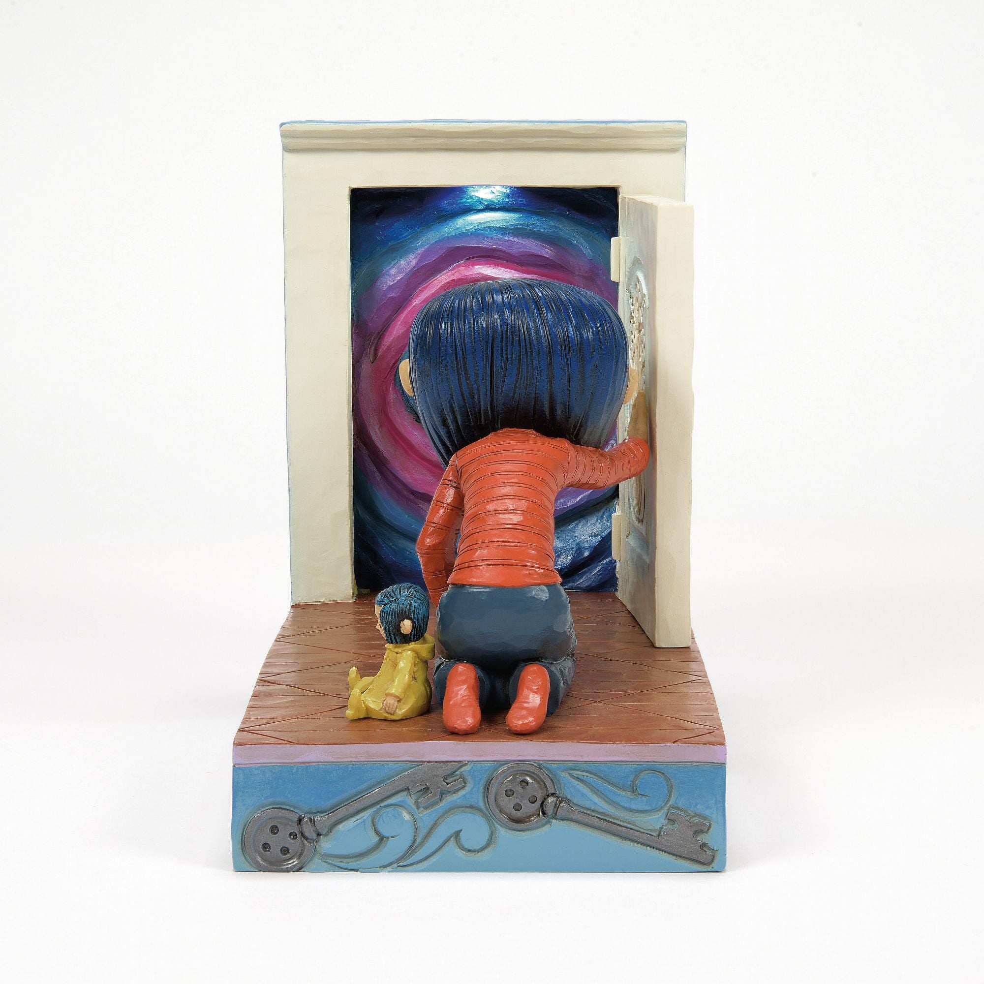 Coraline Kneeling Down Door - Gothic Home Decor for Halloween, Christmas & Cosplay - Perfect for Themed Parties, Movie Nights & Room Decoration