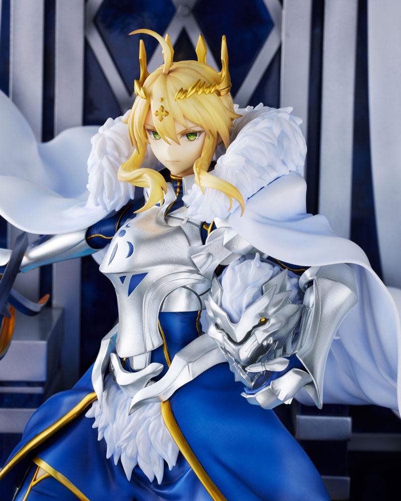 Fate/Grand Order The Movie - Artoria Pendragon (Lion King) 1/7 Scale Figure Statue | EStream Shibuya Scramble | Anime Collectible for Display & Home Decor