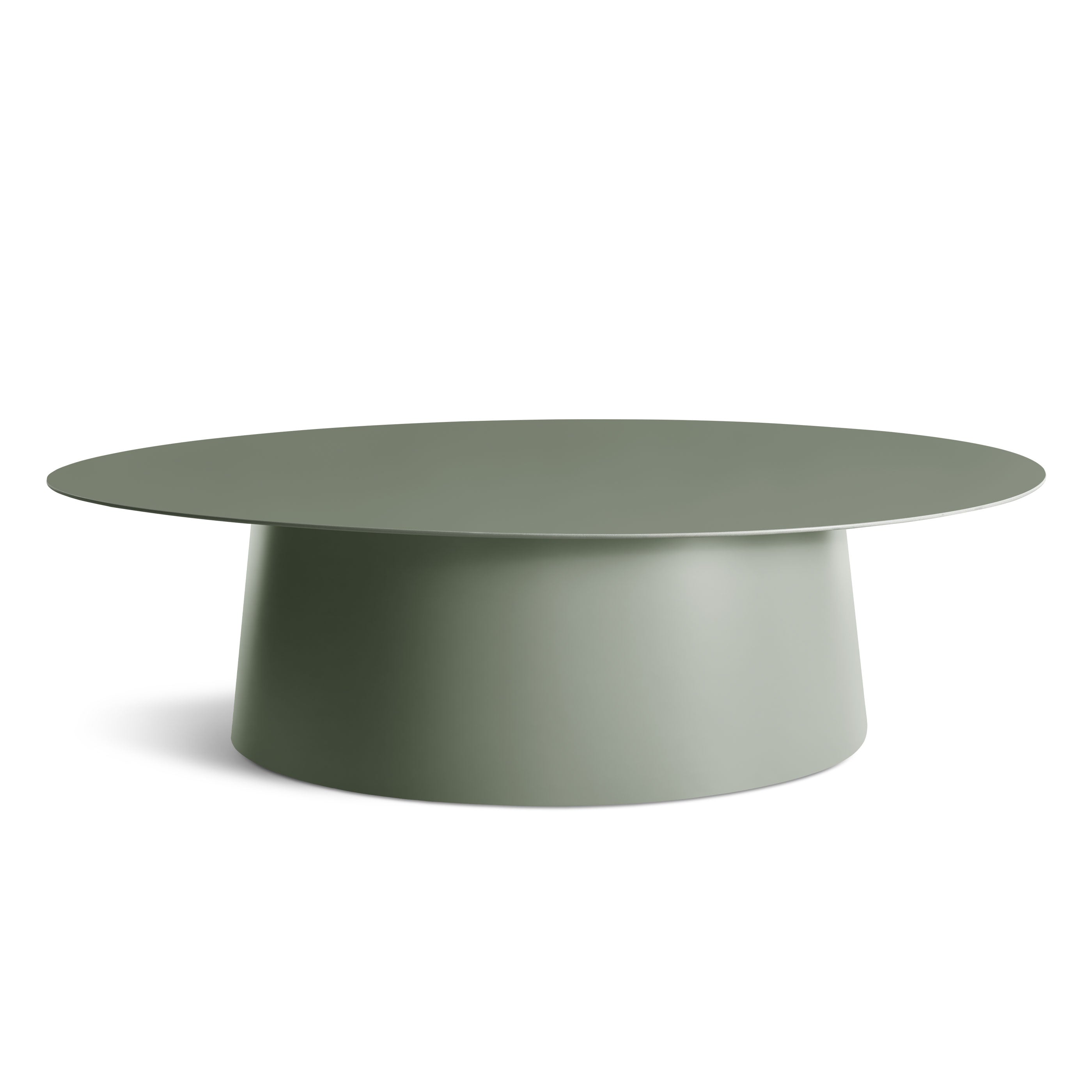 Modern Circular Large Coffee Table for Living Room - Stylish Center Table for Home Decor, Family Gatherings & Relaxation