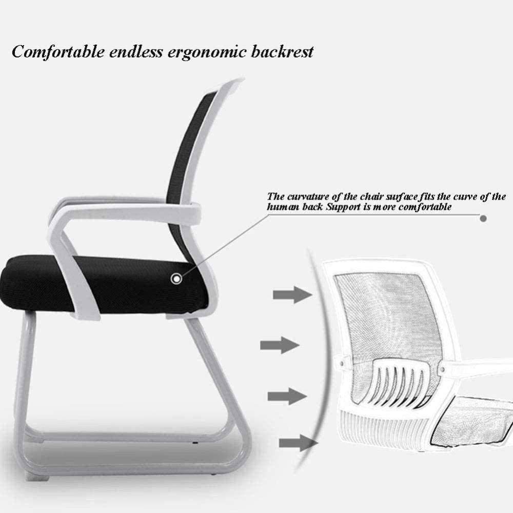 Ergonomic Office Chair - Mesh Swivel Computer Desk Chair with Lumbar Support for Home & Office Use - Perfect for Long Hours Working, Gaming, and Study Sessions