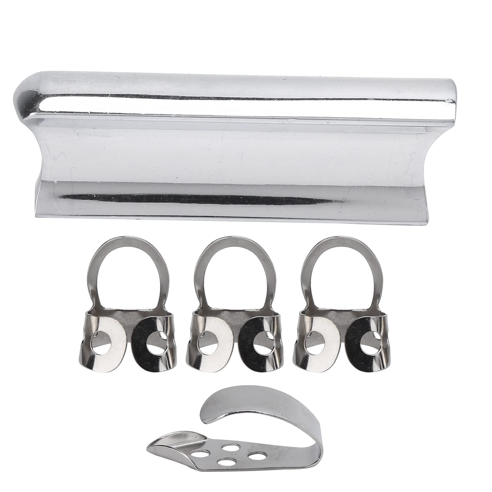 Premium Electric Guitar Slide - Silver Tone Bar for Smooth Blues & Rock Playing - Perfect for Electric Guitar Accessories & Live Performances