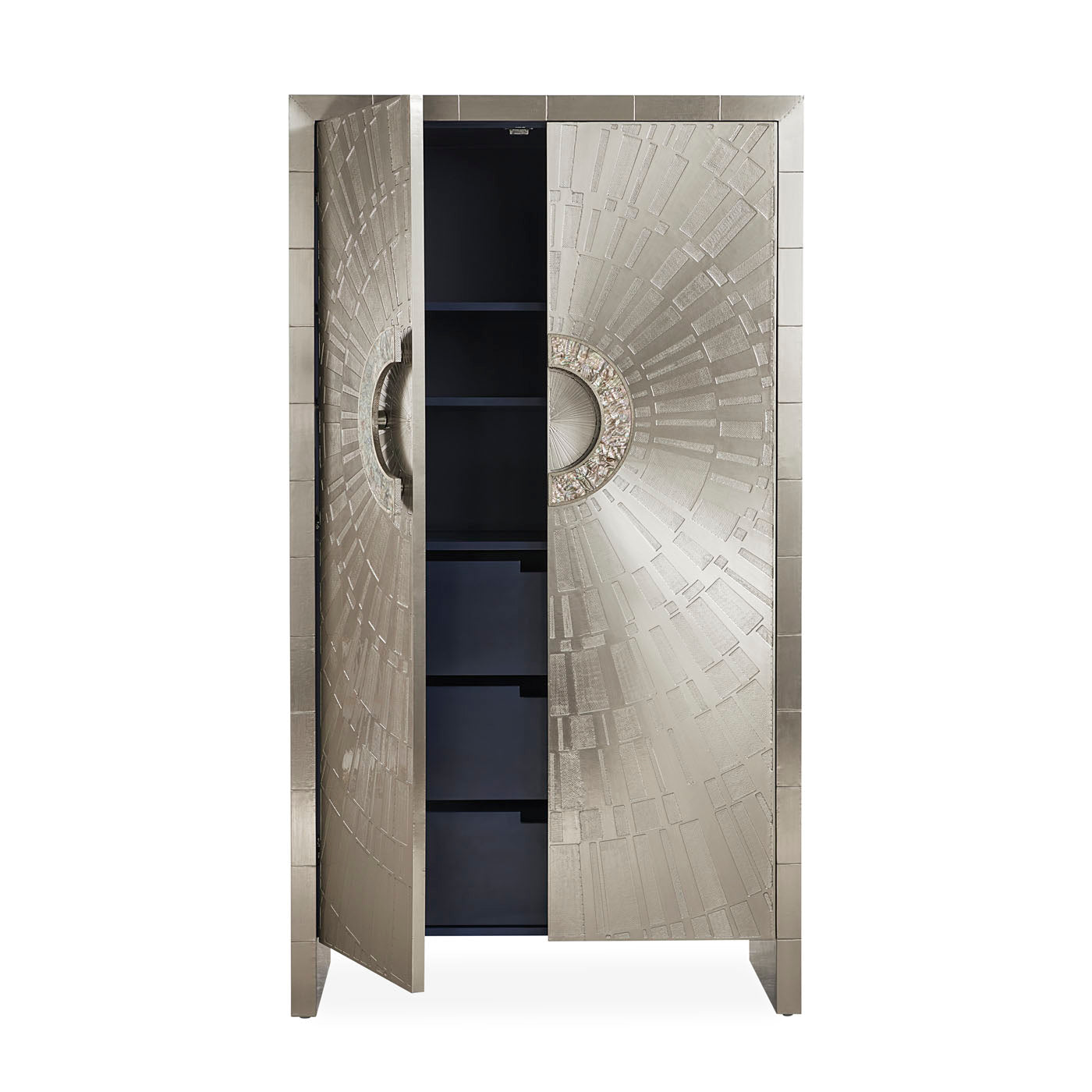 Talitha Armoire - Elegant Wooden Wardrobe with Mirror for Bedroom & Closet Organization | Perfect for Home, Apartment, and Dorm Room Storage