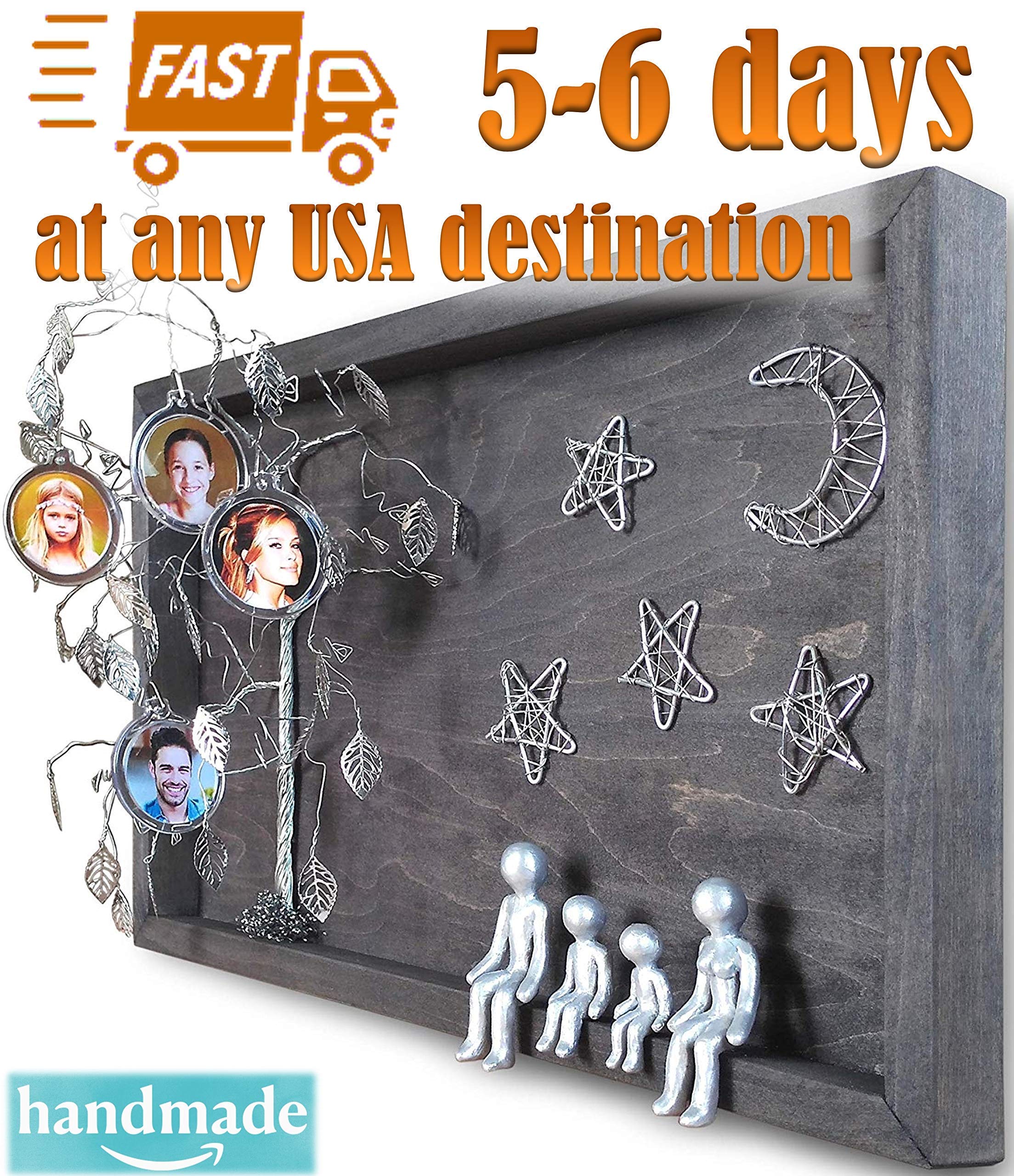 Personalized Silver Steel Wedding Anniversary Figurines - 5-Piece Set for 6th, 10th, 11th, 25th, 40th, 60th, 80th Years - Unique Gifts for Women, Men, Wife, Husband & In-Laws | Perfect for Anniversary Celebrations, Home Decor & Romantic Keepsakes