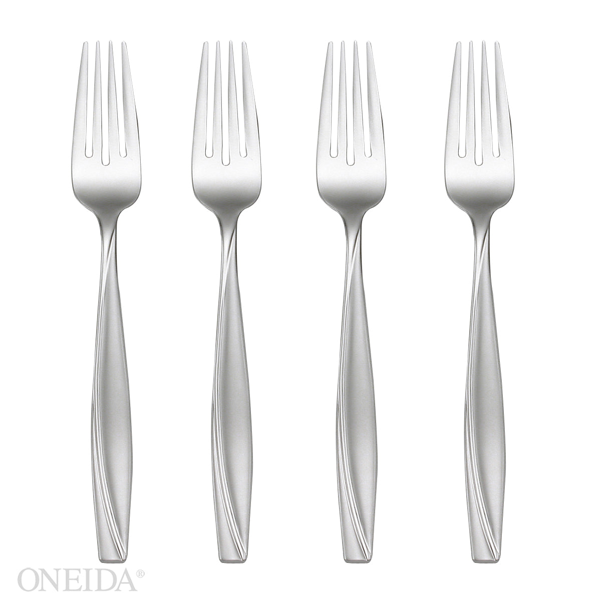 Camlynn Mirror Salad Fork Set of 4 - Stainless Steel Dinner Forks for Parties, Weddings & Formal Dining - Elegant Flatware for Entertaining & Special Occasions