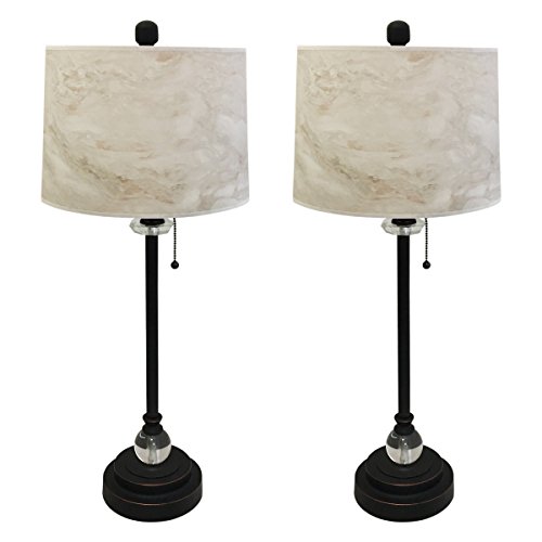 Eggshell Marble Shade - 2 Pack