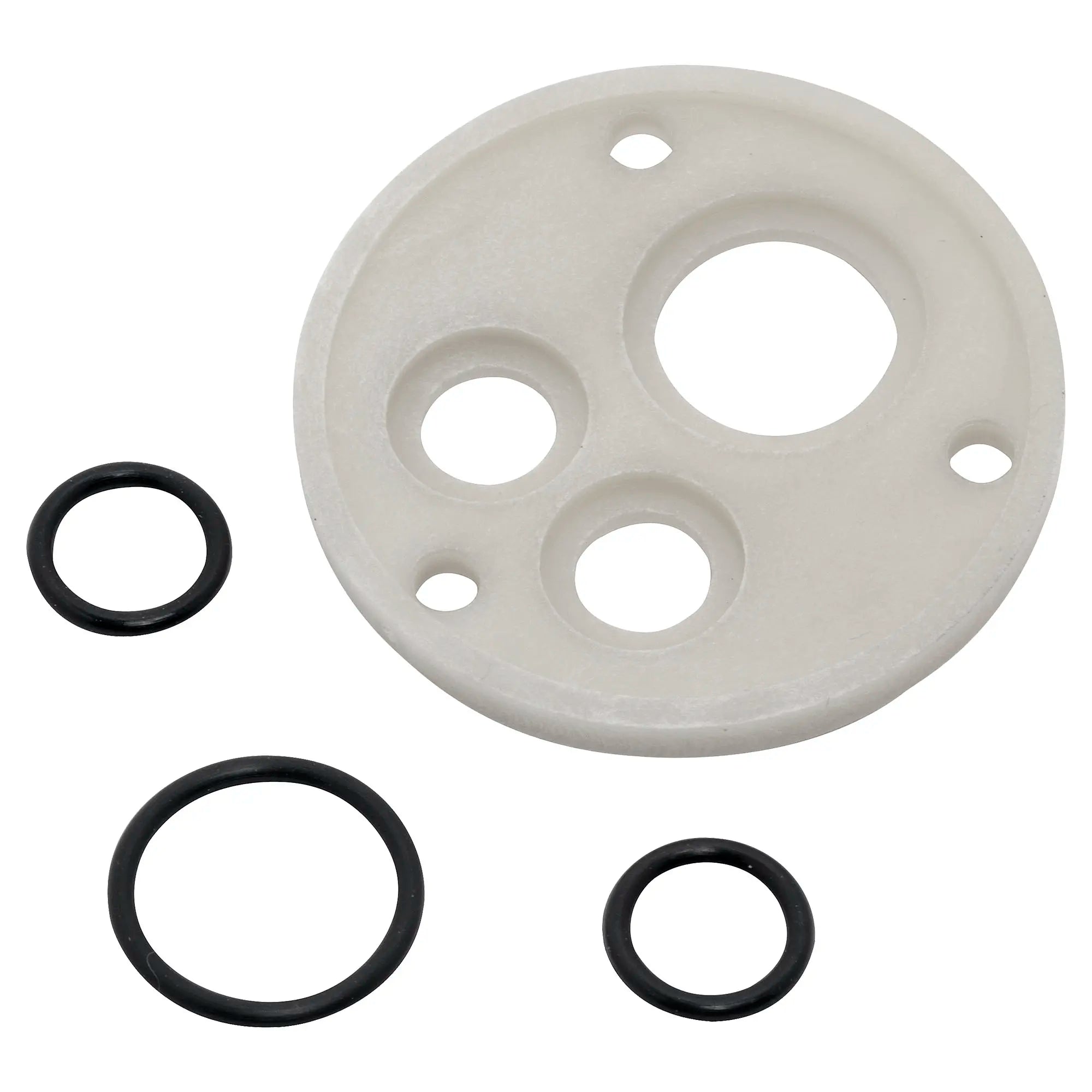 Faucet O-Ring Disk and Spacer Kit (100-Piece Blister Pack) - Durable Sealing Solution for Leaky Faucets, Plumbing Repairs & DIY Home Maintenance