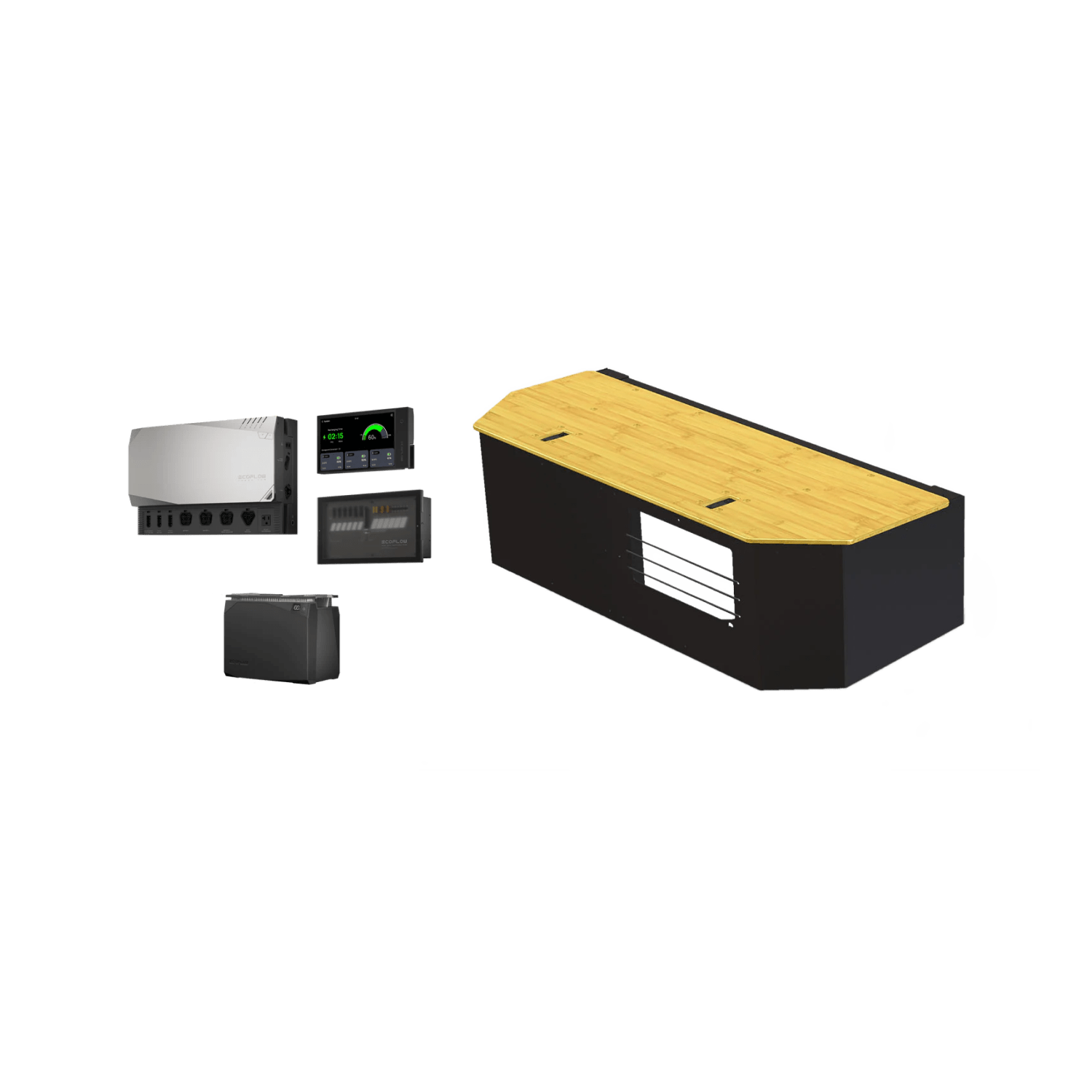 Independence Kit + Rigwell Kickit Couch - Portable Camping & Outdoor Gear for Hiking, Travel, and Relaxation at Home