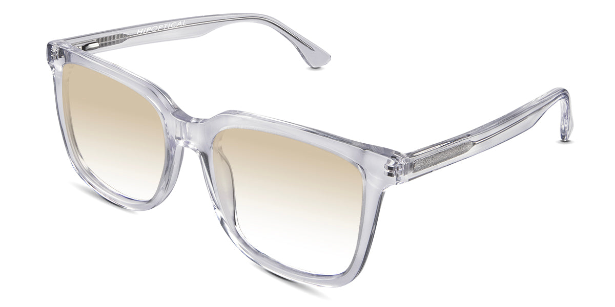 Men's Prescription Tinted Eyeglasses - UV Protection & Blue Light Blocking for Work, Driving & Outdoor Activities