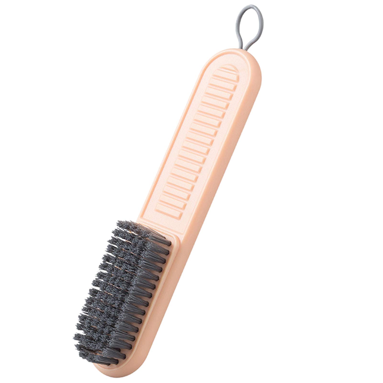 RUIY Soft Bristle Shoe Brush - Gentle Plastic Cleaning Brush for Leather Shoes & Conditioner Application - Perfect for Home, Office & Travel Shoe Care