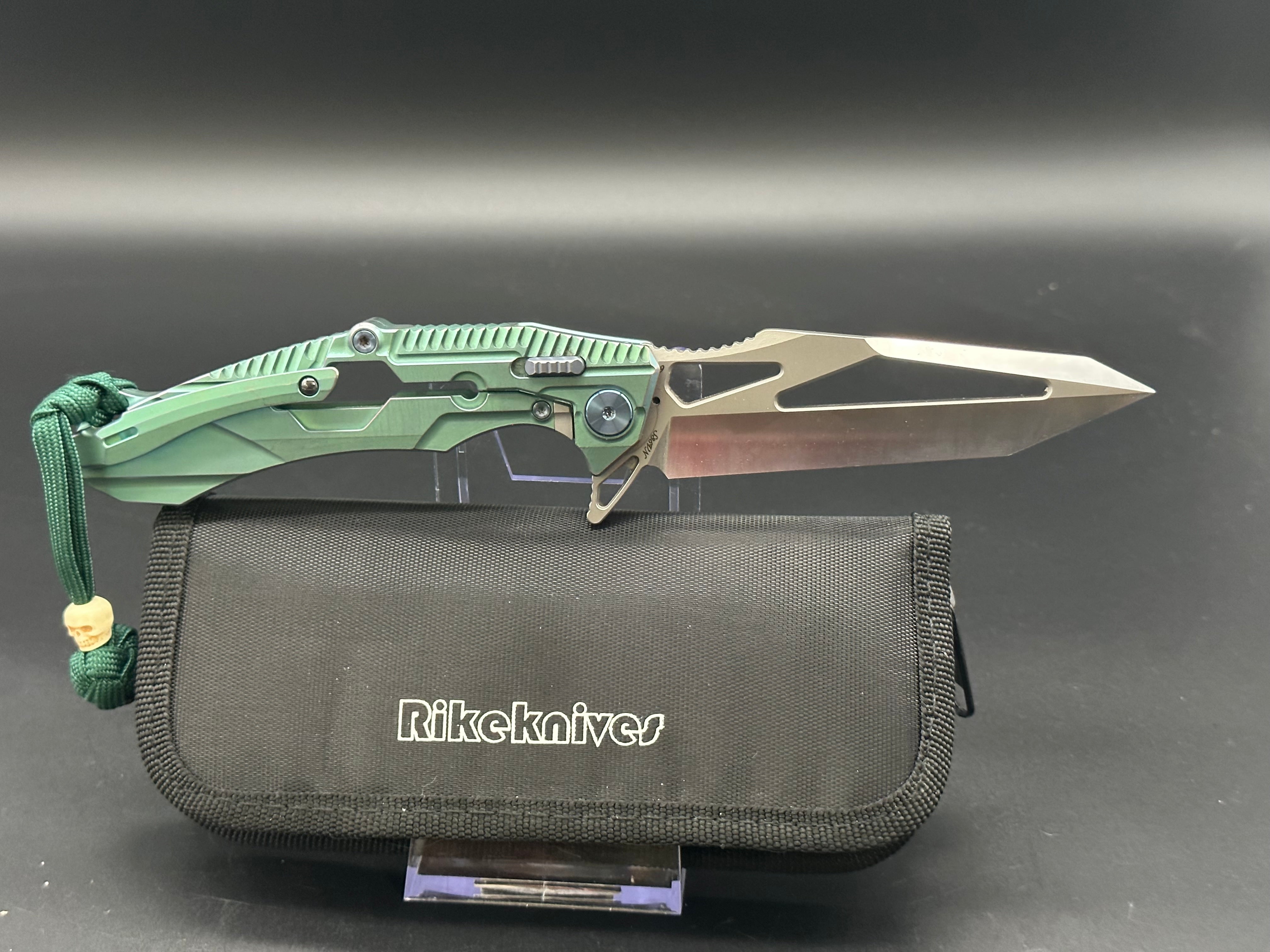 Rike M1 EDC Pocket Knife - High-Quality Stainless Steel Folding Knife for Camping, Hiking, and Everyday Carry (EDC)