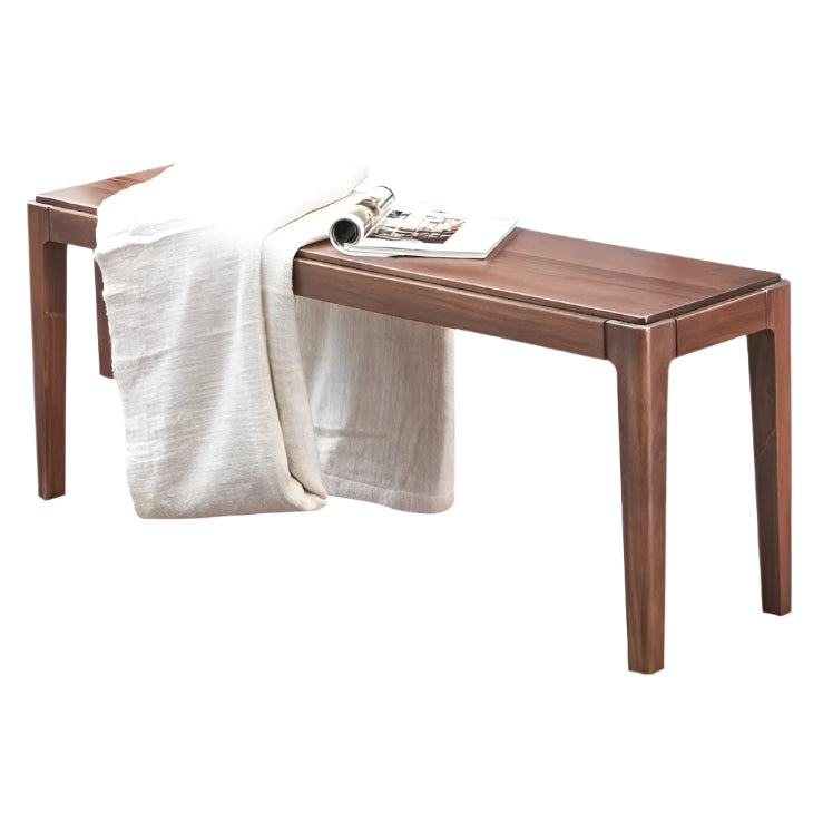 55.1x11.8x17.7 inch / 140x30x45 cm / Rich Dark Walnut color / Long bench
