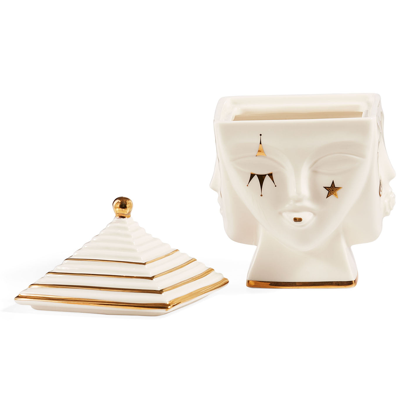 Elegant Gilded Masquerade Box for Venetian Party Decor - Luxury Jewelry Storage & Gift Box for Special Occasions