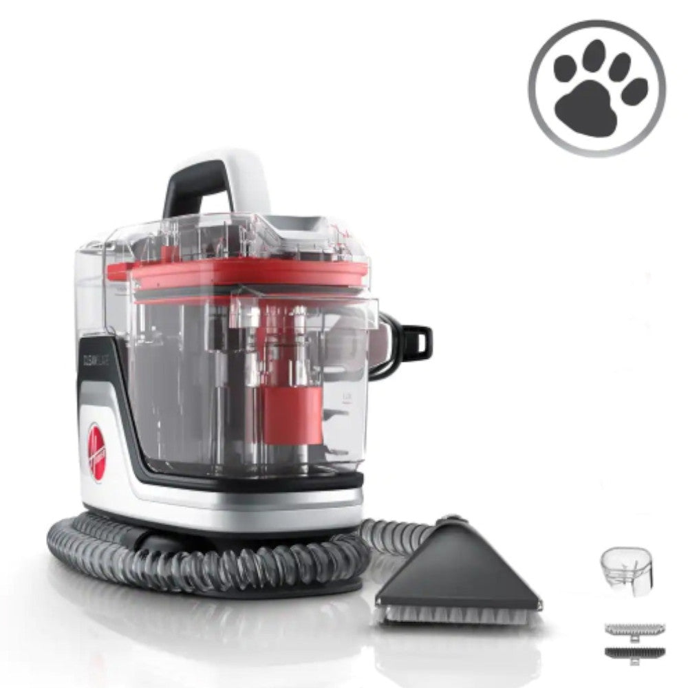 HOOVER FH14042VCD Cleanslate Spotless Pet Portable Carpet & Upholstery Cleaner - Refurbished with Home Essentials Warranty | Perfect for Pet Stains, Carpet Spots & Furniture Cleaning