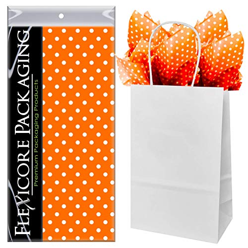 Orange Polka Dots