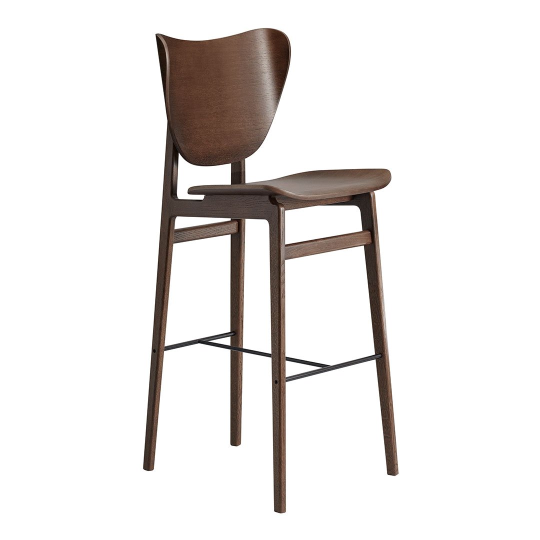 Stylish Elephant Bar Stool - High-Quality Wooden Bar Chair for Home & Pub - Perfect for Kitchen Island, Dining Counter & Entertainment Areas