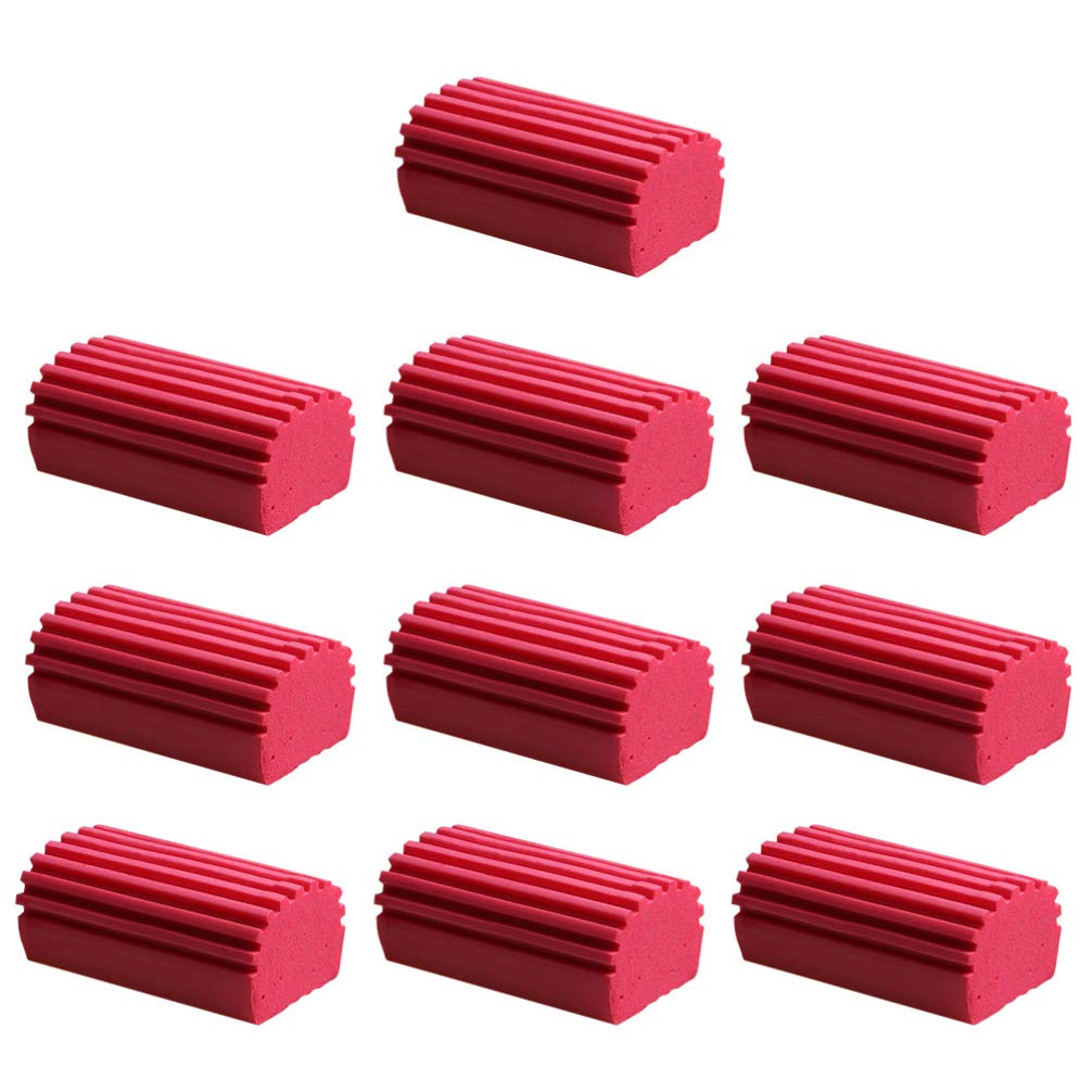 10-Pack Garneck Car Wash Sponges - Multi-Purpose Cleaning Sponges & Scrubbers for Car, Kitchen, Bathroom - Durable Handy Wash Sponges (Random Colors) - Perfect for Auto Detailing, Dish Washing & Household Cleaning