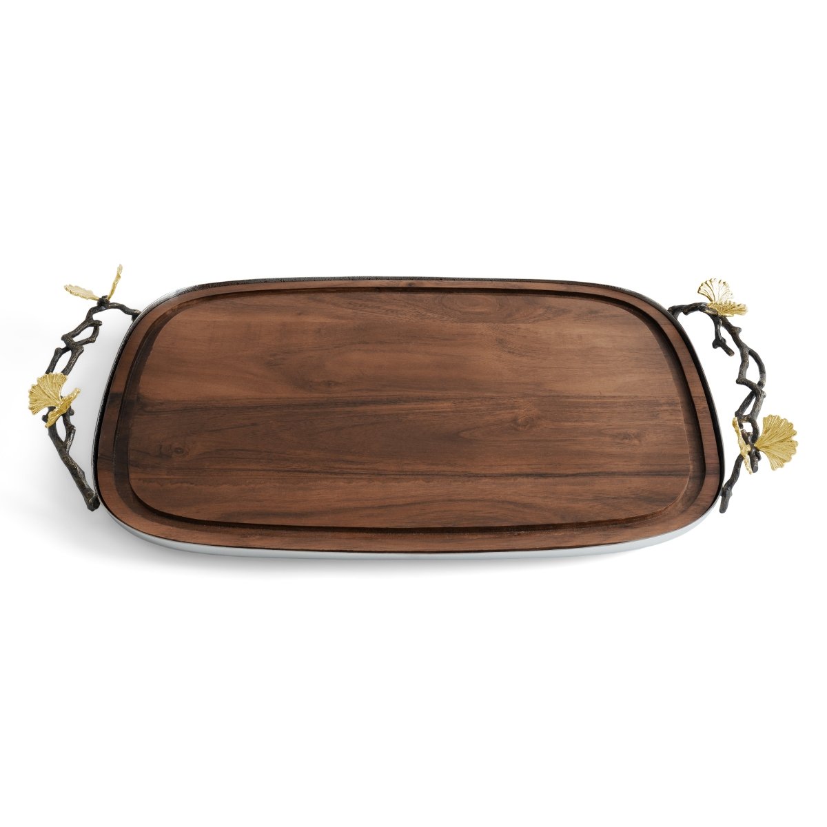 Butterfly Ginkgo Wood Bread Cutting Board - Durable Kitchen Chopping Board for Slicing Bread, Cheese & Fruits - Perfect for Baking, Cooking & Serving