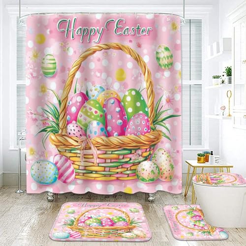 Fh Curtain Set-eggs Basket