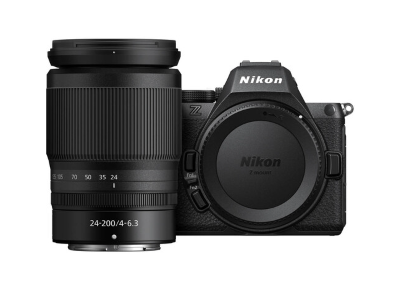 Nikon Z5II Full Frame Mirrorless Camera with NIKKOR Z 24-200mm f/4-6.3 VR Lens - Professional Photography for Travel, Landscape & Portrait Shooting