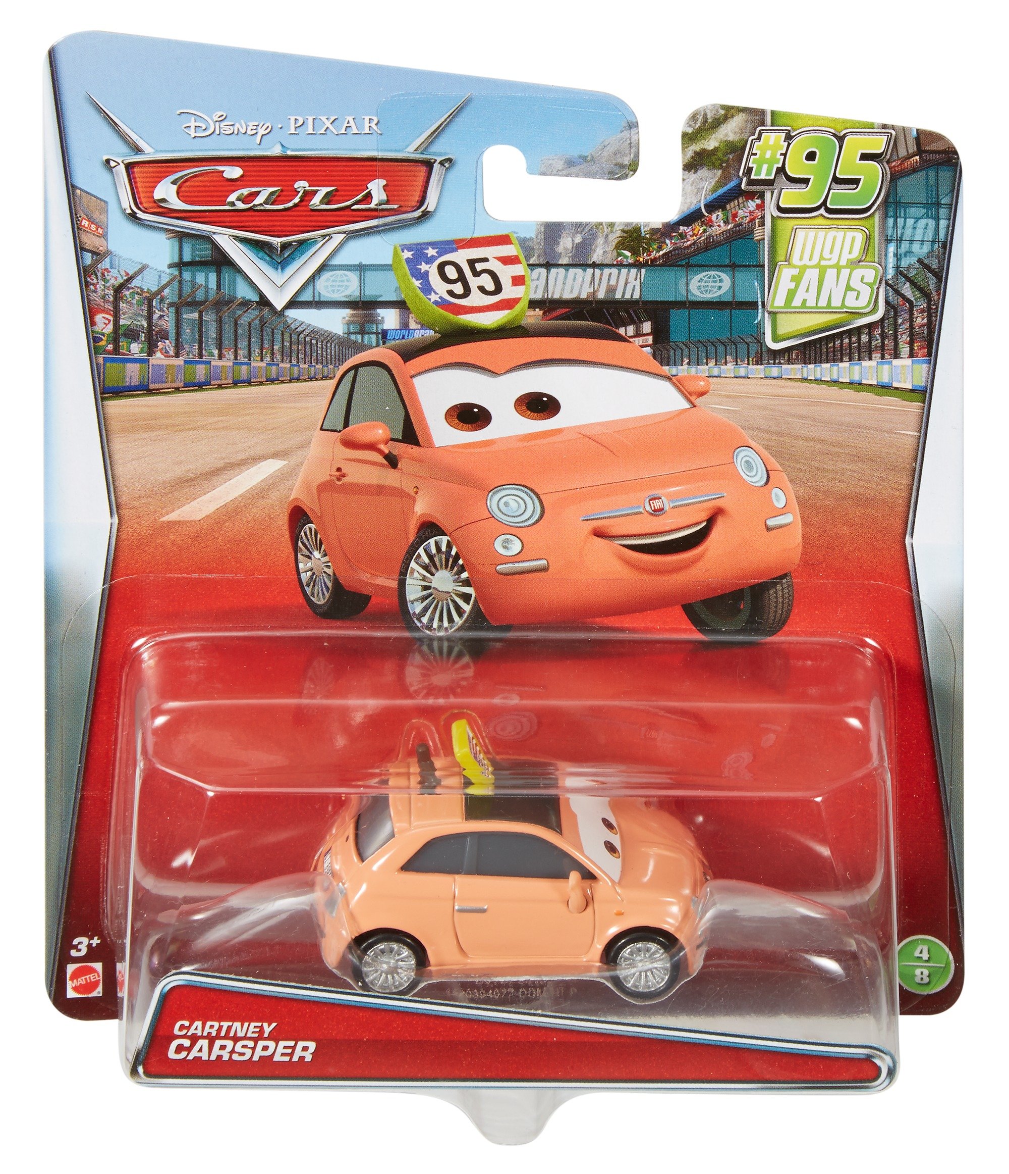 Disney Die-Cast Car Toys - Cartney Carsper Vehicle Collection for Kids, Perfect for Playtime, Gift Giving & Disney Fans Collection