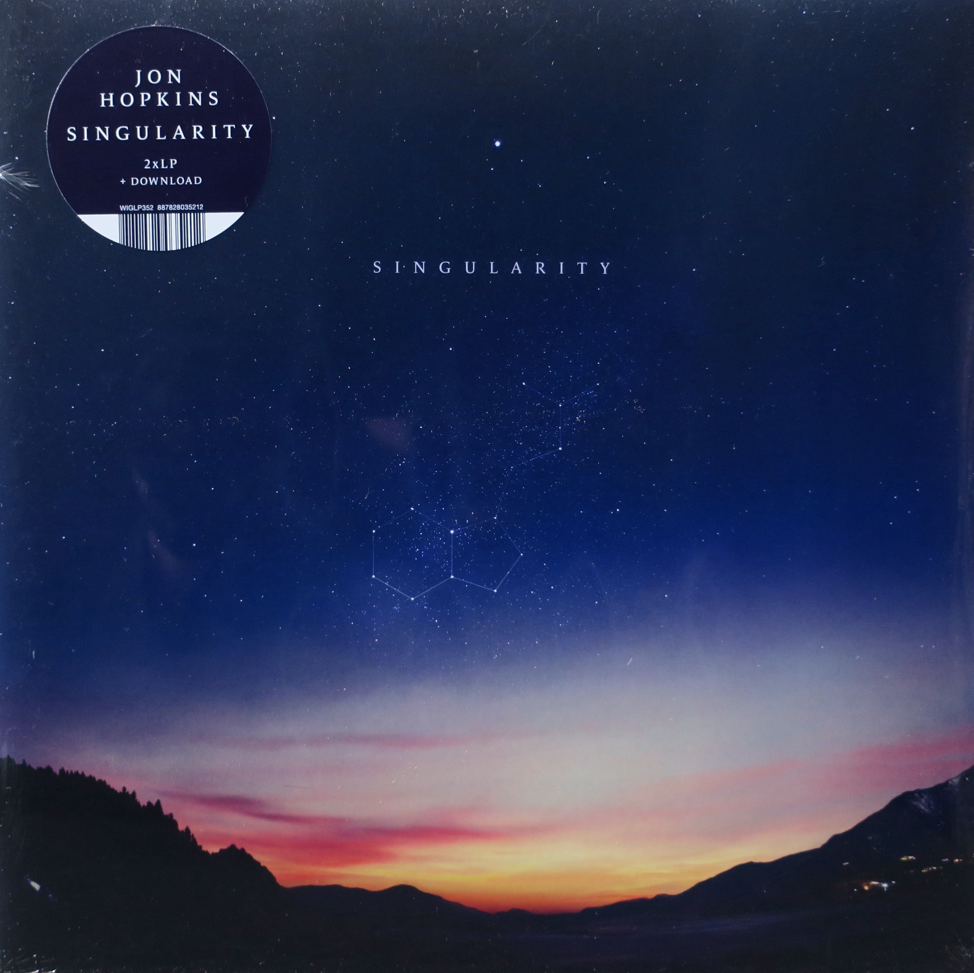 JON HOPKINS 'Singularity' Vinyl 2LP Record - Limited Edition Electronic Music Album for Audiophiles & Collectors - Perfect for Home Listening & DJ Sets