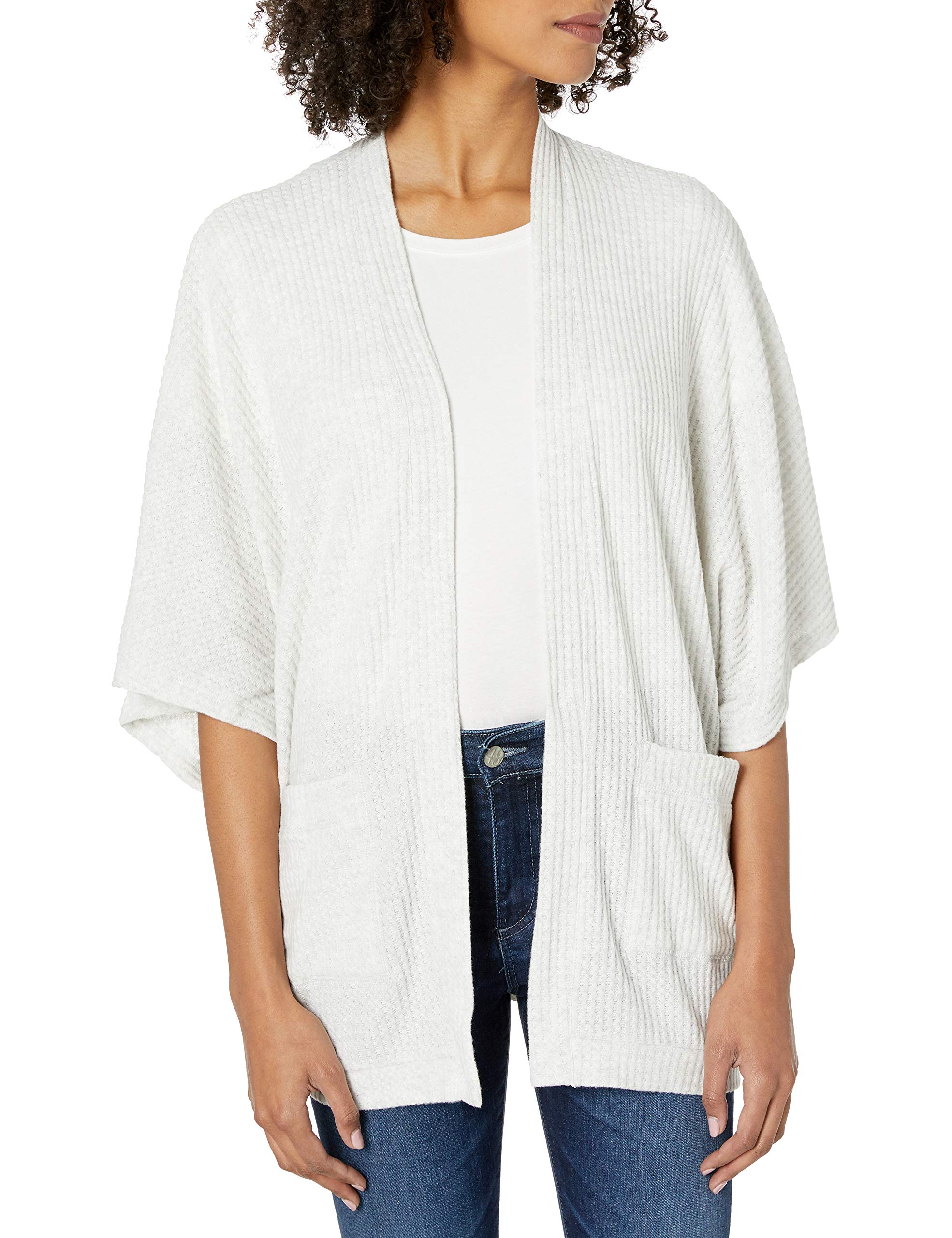 JACK Women's Go Lightly Waffle Dolman Jacket - Stylish Lightweight Cardigan for Spring & Fall - Perfect for Casual Outfits, Office Wear and Layering