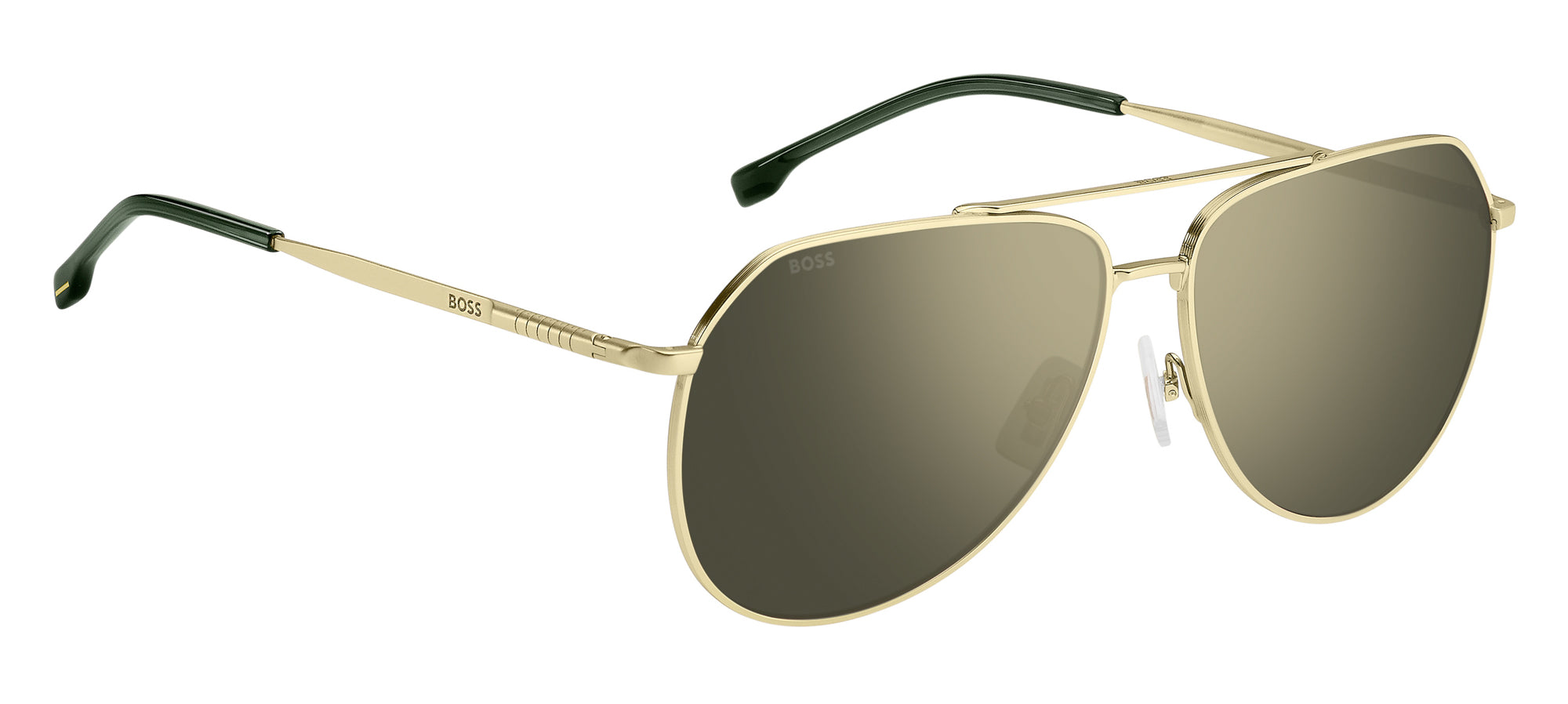 Boss 1447 S Sunglasses for Men - Polarized UV Protection Aviator Style - Perfect for Driving, Outdoor Sports & Summer Fashion