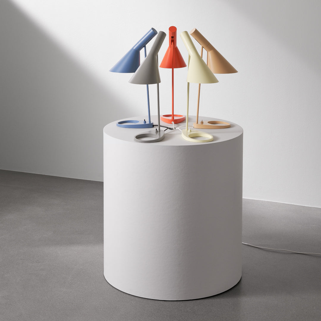 Original AJ Table Lamp by Arne Jacobsen - Louis Poulsen Iconic Design | Modern Home & Office Lighting for Living Room, Bedroom, or Workspace