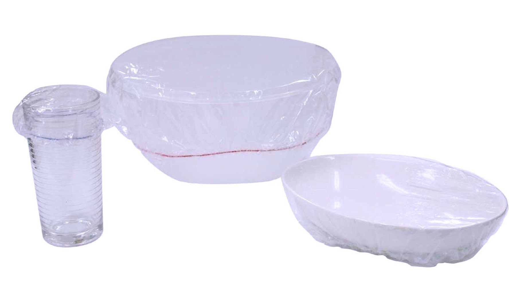 Elastic Stretchable Food Covers - Universal Fit for Bowls, Plates & Containers - Microwave Safe Reusable Food Protector for Freshness - Perfect for Parties, Picnics & Leftovers Storage