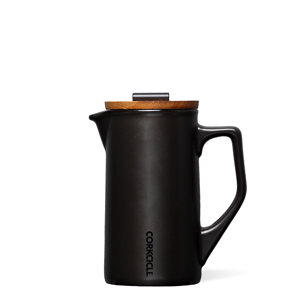 Premium Ceramic French Press Coffee Maker - 34oz, 100% BPA-Free, Heat-Resistant for Perfect Brewing - Ideal for Home, Office, Camping & Gifts