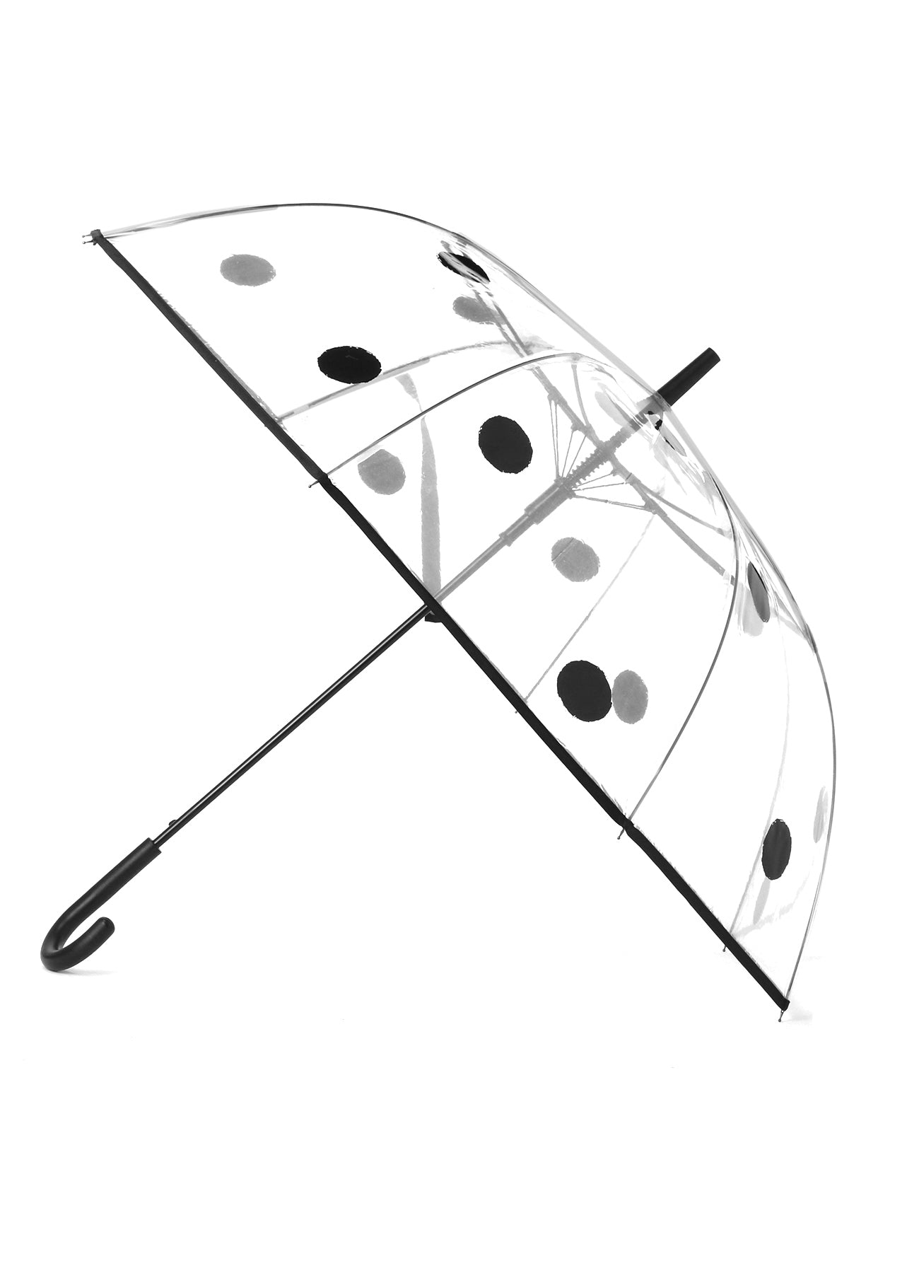 Stylish DOT PRINT UMBRELLA - Waterproof Compact Folding Umbrella with Automatic Open/Close - Perfect for Rainy Days, Travel, and Outdoor Events