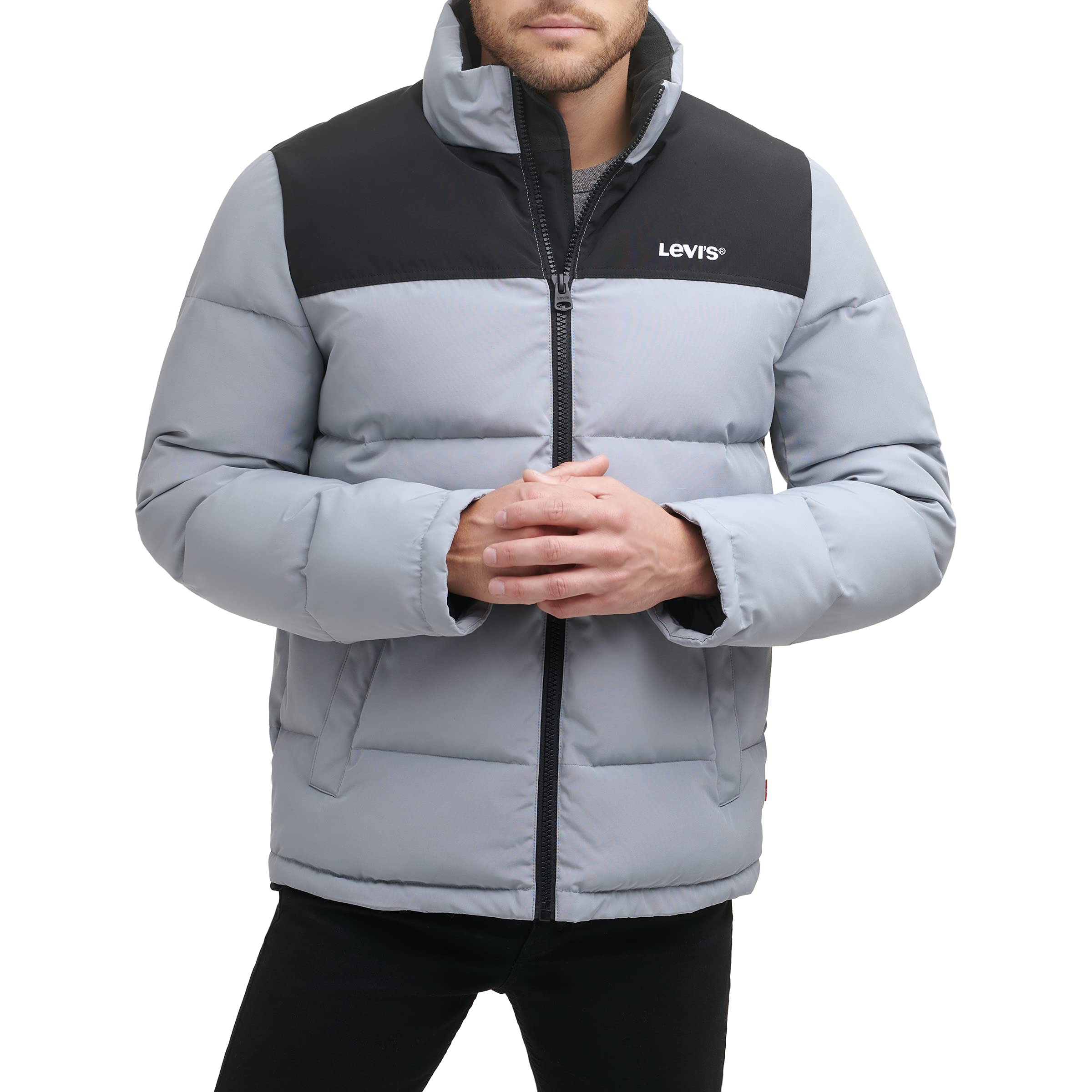 Levi's Men's Arctic Cloth Retro Bubble Puffer Jacket - Warm Winter Coat for Outdoor Activities, Streetwear Fashion & Casual Wear