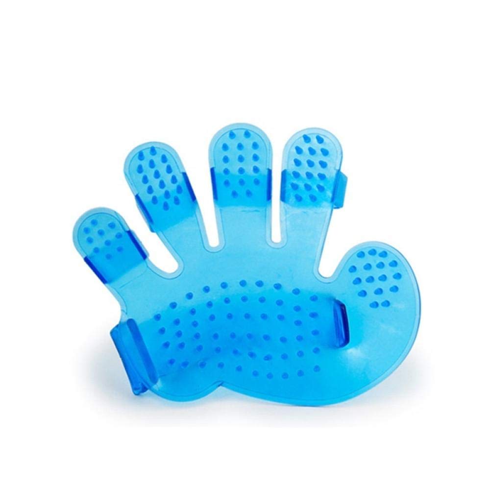 Pet Hair Remover Brush - Dog & Cat Grooming Brush for Shedding Control, Massage & Cleaning - Blue Deshedding Tool for Long/Short Hair Pets - Perfect for Home, Car & Furniture Use (1 Pack)