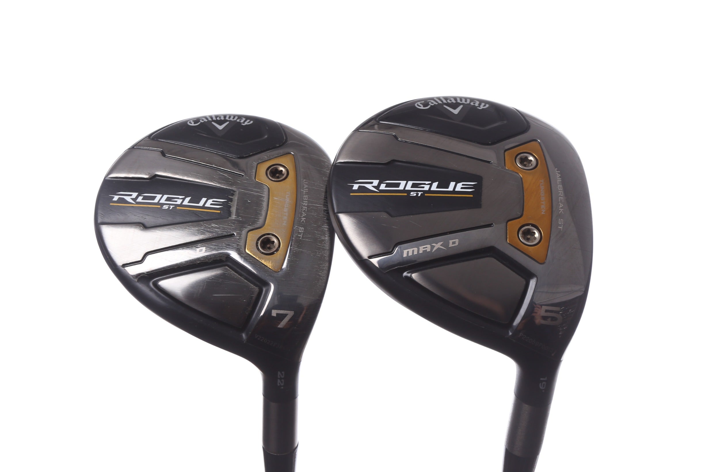 Callaway Rogue ST Max Draw Women's Right-Handed Golf Wood Set - 5 Wood & 7 Wood with Ladies Flex - Perfect for Female Golfers Seeking Forgiveness & Distance on the Fairway