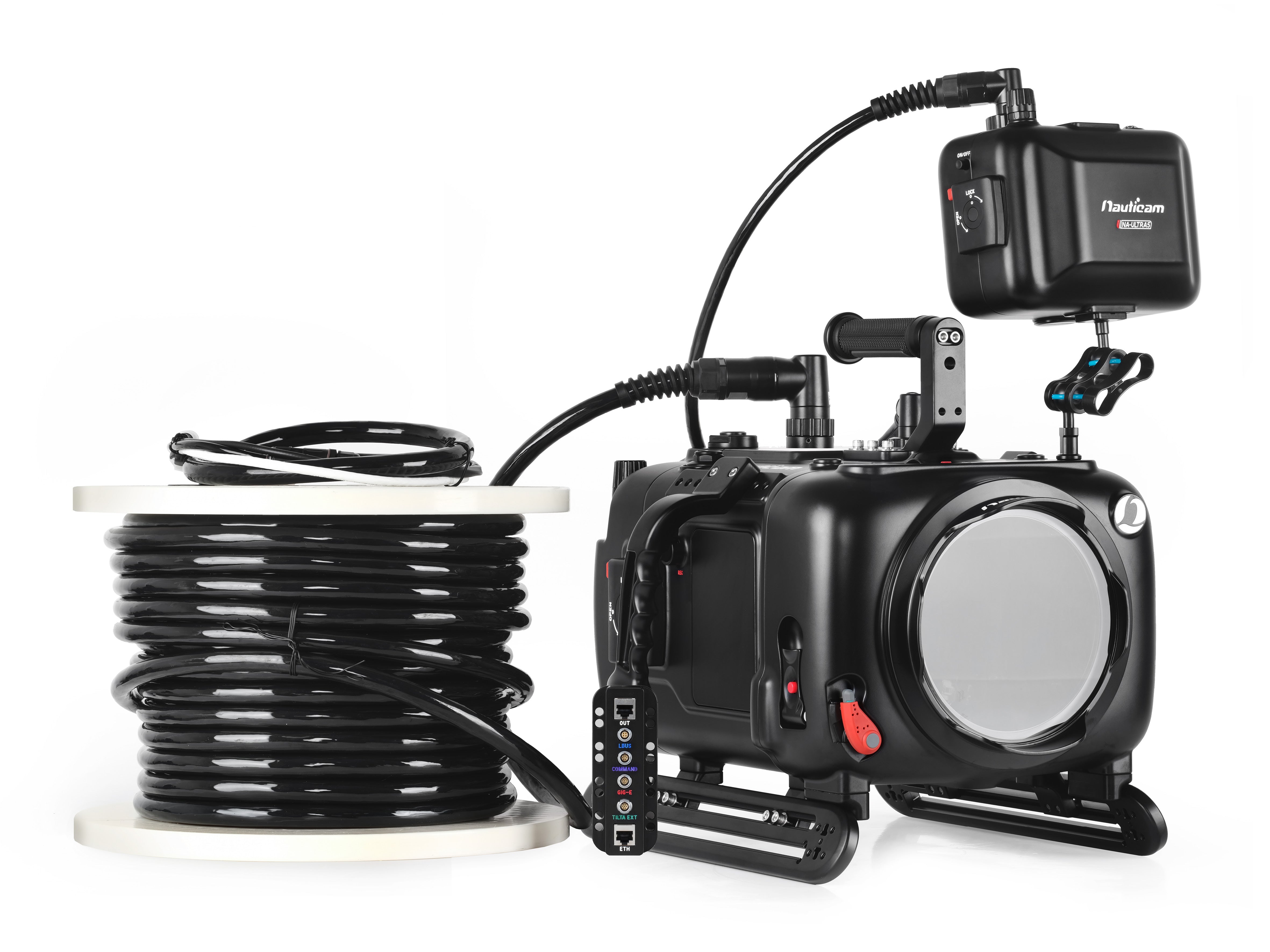 Nauticam Universal Digital Cinema System - Professional Underwater Camera Housing for DSLR & Mirrorless Cameras | Perfect for Scuba Diving, Marine Photography & Underwater Videography