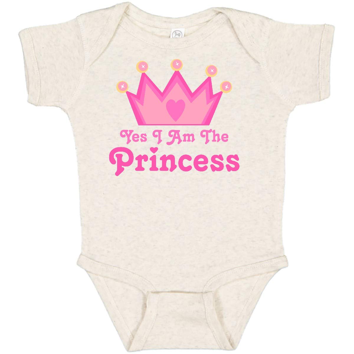 Inktastic Princess Crown Baby Bodysuit - Perfect for Birthday & Photo Shoots